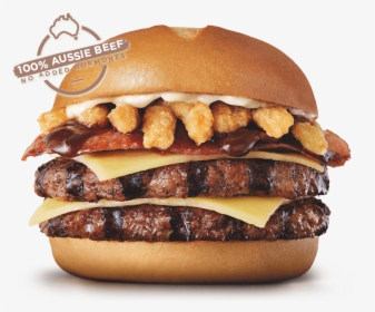 Grill Masters Ultimate Smokey Bbq Angus - Hungry Jacks Grill Masters, HD Png Download, Free Download