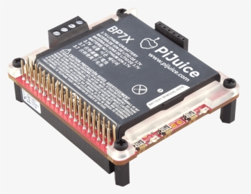 Pijuice Hat A Portable Power Platform For Every Raspberry - Raspberry Pi 4 Battery, HD Png Download, Free Download