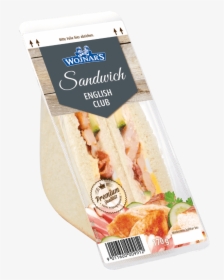 English Club Sandwich 170g - Wojnar's English Club Sandwich, HD Png Download, Free Download