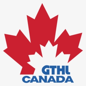 Gthl Canada Logo Png Transparent - Canadian Maple Leaf Transparent Background, Png Download, Free Download