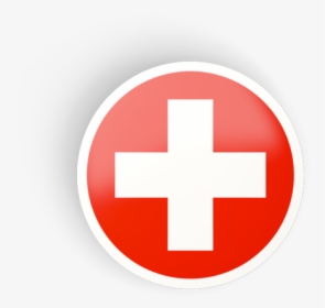 Round Concave Icon - Switzerland Flag Round Png, Transparent Png, Free Download