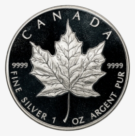 1989 Canada $5 Proof Anniversary Maple Leaf Km - 1989 Proof Gold Maple Leaf, HD Png Download, Free Download
