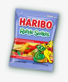 Haribo Rattle Snakes "  Title=""  Class="image"  Draggable="false - Haribo Worms, HD Png Download, Free Download