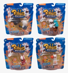 Rabbids Invasion Sounds And Action 3” Action Figure - Rabbids Sound & Action Figures, HD Png Download, Free Download
