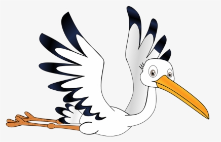 Stork, Pregnant, Sky, Rattle Stork, Bill, Clip Art, HD Png Download, Free Download
