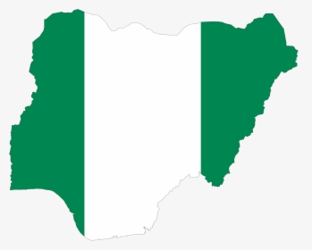Nigeria Flag In Country, HD Png Download, Free Download