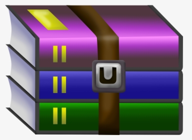 Compress Files Png - Winrar Icon, Transparent Png, Free Download