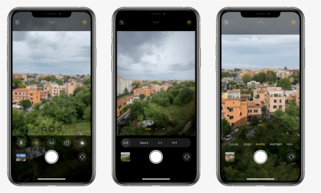 The Iphone"s New Camera Ui - Smartphone, HD Png Download, Free Download