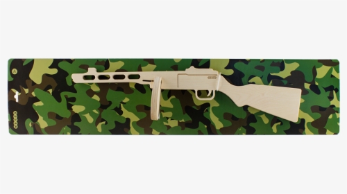Wooden Submachine Gun - Assault Rifle, HD Png Download, Free Download