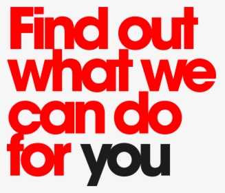 We Can Do For You - We Do Png, Transparent Png, Free Download