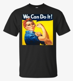 Women"s Rosie The Riveter We Can Do It Retro Ww2 Men/women - She Has A Plan For That Warren, HD Png Download, Free Download