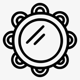 Gypsy Tambourine - Tambourine Icon, HD Png Download, Free Download