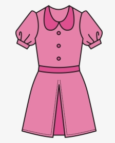 Pink Big Image Png - Dress Pictures Clip Art, Transparent Png, Free Download