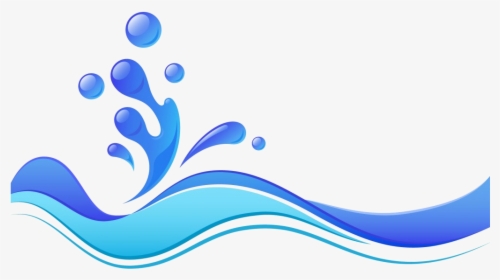 Ocean Drops In The Clip Art Clipart Transparent Png - Water Splash Clipart, Png Download, Free Download