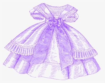 Purple Dress Clipart , Png Download - Day Dress, Transparent Png, Free Download