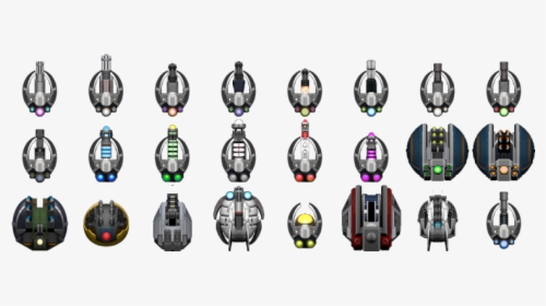 Top Down Robot Sprite, HD Png Download, Free Download