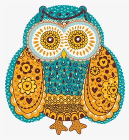 Owl In Fall Clipart Images Free - Fall Clipart Owl, HD Png Download, Free Download