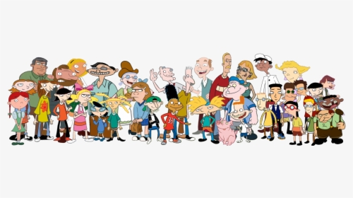 The Hey Arnold Characters Cast - Character Hey Arnold Cast, HD Png Download, Free Download