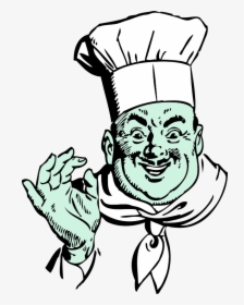 Happy Chef Smiling - Italian Chef Png, Transparent Png, Free Download