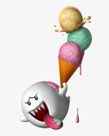 Most Boos Spend There Time Haunting Random Toads And - Mario Party Ice Cream, HD Png Download, Free Download