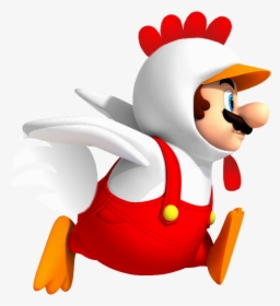 Chicken Mario Nsmbvr - Penguin Mario, HD Png Download, Free Download