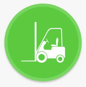 Green Forklift Icon - Forklift Ico, HD Png Download, Free Download