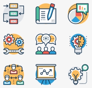 Essential Set - Icons On Project Management, HD Png Download, Free Download