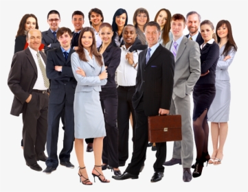 Group Of Business People Icon Background Png Stock - Happy Business People Png, Transparent Png, Free Download