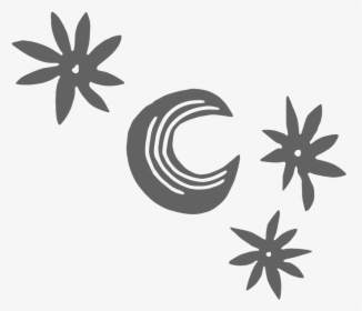By&bycarving Star&moon - Emblem, HD Png Download, Free Download