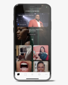 Tymple Gospel Music App - Smartphone, HD Png Download, Free Download