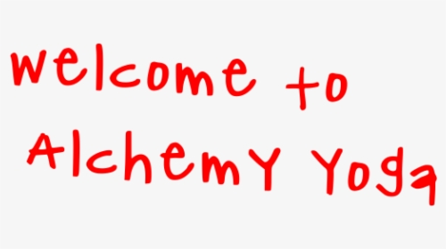 Welcome To Alchemy Yoga - Parallel, HD Png Download, Free Download