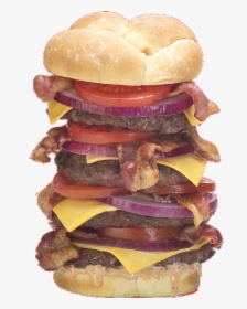 Quadruple Bypass Burger From Heart Attack Grill, Las - Las Vegas, HD Png Download, Free Download