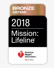 Nstemi - Mission - Lifeline - 2018 - Bronze - Logo - General Supply, HD Png Download, Free Download