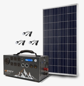 Bronze Kit Apex With Solar Storm Panels"  Class= - Kodiak Solar Generator, HD Png Download, Free Download
