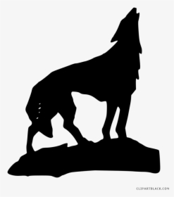 Gray Wolf Clipart Wolf Animal Howling Wolf Transparent- - Wolf Howling Vector Png, Png Download, Free Download
