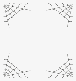 Spider Web Euclidean Vector - Spider Web Frame Png, Transparent Png, Free Download