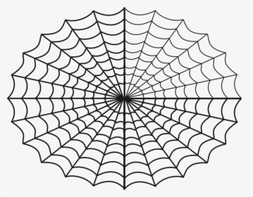 Spider, Web, Creepy, Art, Spooky, Insect, Spider Web - Large Spider Web Printable, HD Png Download, Free Download