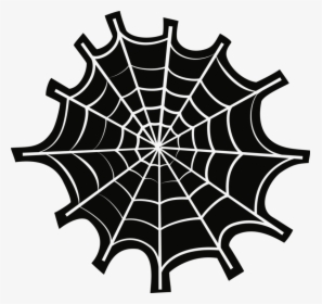 Plant,spider Web,leaf - Spider Web Clip Art, HD Png Download, Free Download
