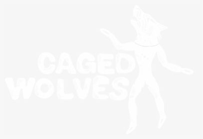 Caged Wolves Band Homepage Logo Wolf Alternative Stoner - Illustration, HD Png Download, Free Download