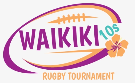 Waikiki 10s Rugby Tournament Logo - Graphic Design, HD Png Download, Free Download