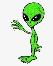 Animated Alien - Transparent Background Alien Cartoon, HD Png Download, Free Download