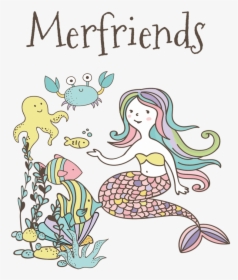 "merfriends - Illustration, HD Png Download, Free Download