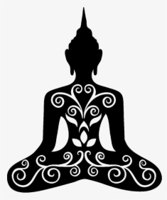 Buddhism Buddhist Meditation Wall Decal Zen - Yoga Buddha, HD Png Download, Free Download