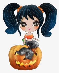 #kawaii #cute #halloween #sirena #mermaid - Kawaii Halloween Mermaid Cute, HD Png Download, Free Download