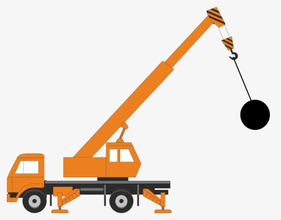 Crane With A Wrecking Ball, HD Png Download, Free Download