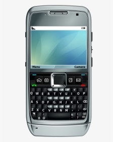 Smartphone E71 Clip Arts - Nokia E71 With Transparent Background, HD Png Download, Free Download