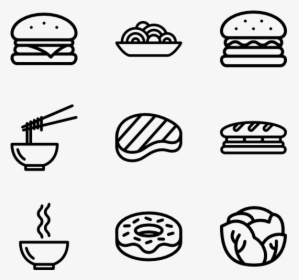 Protein Vector - Meat Icons, HD Png Download, Free Download