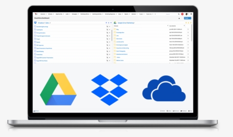 Uclouddrive Allows You To Integrate Your Dropbox, Google - Software, HD Png Download, Free Download