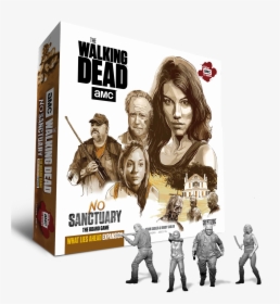 Twd What Lies Ahead Box Minis - Walking Dead No Sanctuary Game, HD Png Download, Free Download