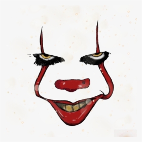 #clown #mask #it - Transparent Background Pennywise Face Png, Png Download, Free Download